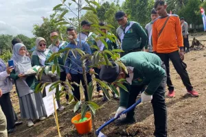 Geger Revitalisasi Hutan Kota Pasaman Barat! Tanam Ratusan Pohon Buah Biar Nggak Terbengkalai