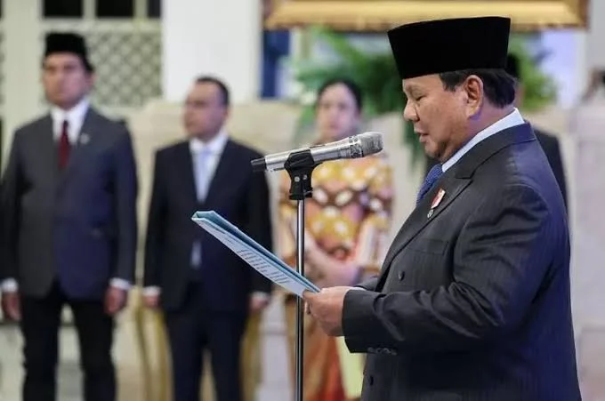 Presiden Prabowo Subianto 