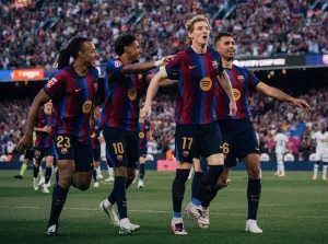 Hasil La Liga: Barcelona Perkasa, Real Madrid Susah Payah