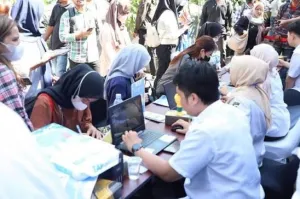 Gebyar Rekrutmen Kota Tangerang Sediakan 1.267 Lowongan Kerja, 3.239 Pelamar Langsung Seleksi