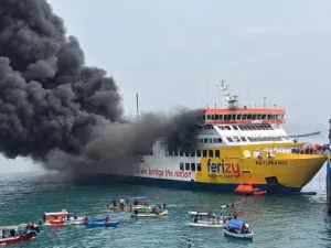 Update Tragedi KMP Batumandi Terbakar di Merak: Polisi Beberkan Jumlah Korban 
