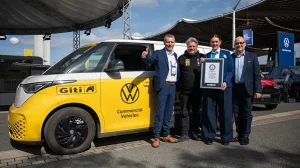 Giti Tire Sukses Antar "VW ID.Buzz World Tour" Raih Rekor Dunia