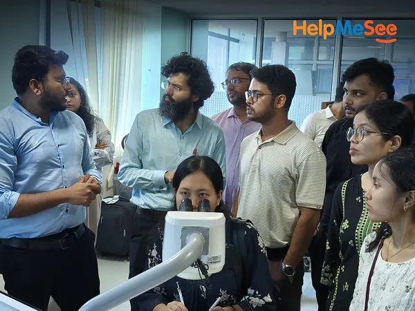 Trainees at SSDN, Guwahati, attending the HelpMeSee MSICS course. During the program, they developed transferable surgical skills and received hands-on guidance from HMS Vision Private Limited instructors. Trainees at SSDN, Guwahati, attending the HelpMeSee MSICS course. During the program, they developed transferable surgical skills and received hands-on guidance from HMS Vision Private Limited instructors.