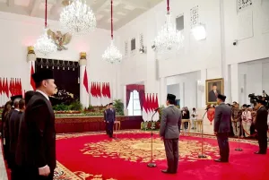 Anggota Kabinet Indonesia Maju, Sudaryono Dilantik Presiden Jokowi Menjadi Wakil Menteri Pertanian