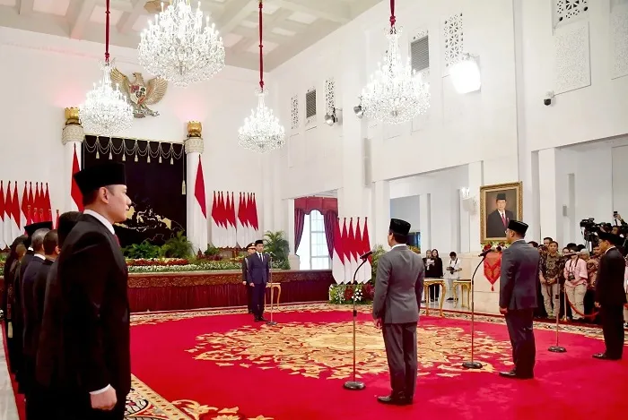 Anggota Kabinet Indonesia Maju, Sudaryono Dilantik Presiden Jokowi Menjadi Wakil Menteri Pertanian