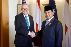 Prabowo Subianto Bertemu PM Australia, Bahas Tantangan Regional dan Latihan Militer Bersama