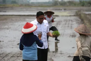 Wamentan Sudaryono Dorong Tingkatkan Produksi dan Penuhi Kebutuhan Nasional Saat Tinjau Pabrik Jagung