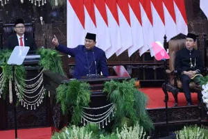 Pidato Pertama Presiden, Prabowo Suarakan Pemberantasan Korupsi, Pejabat Harus Beri Contoh