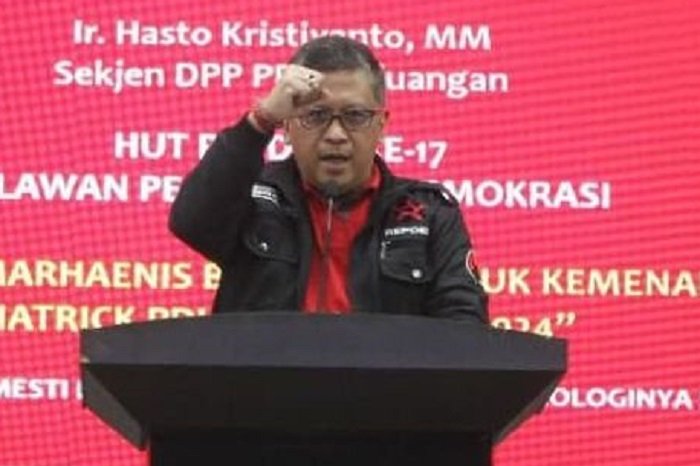 Sekretaris Jenderal PDIP Hasto Kristiyanto. (Instagram.com @sekjenpdiperjuangan)

