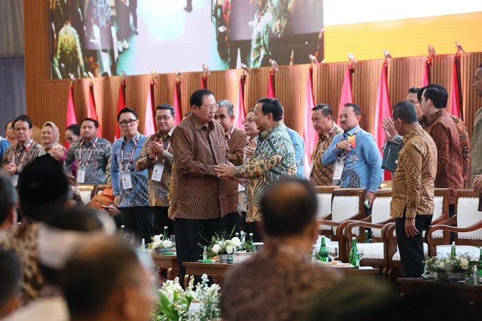 Silaturahmi Koalisi Indonesia Maju di Padepokan Garuda Yaksa, Hambalang, Bogor, Jawa Barat. (Dok. Tim Media Prabowo)

