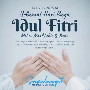 Seperti embun pagi yang menyejukkan hati, semoga hari ini membawa kedamaian sejati