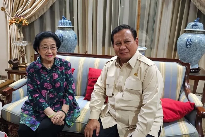 Silaturahmi Idul Fitri, Akhirnya Prabowo Subianto Bertemu dengan Megawati Soekarno Putri 2,5 Jam