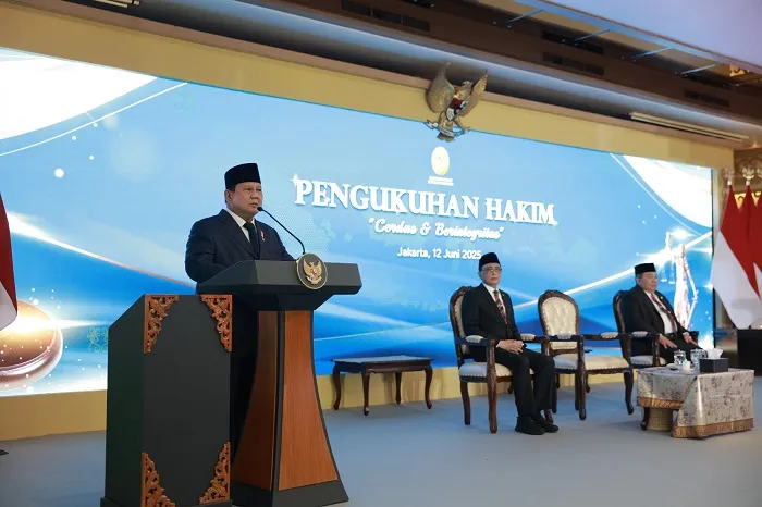 Prabowo: Tanpa Yudikatif yang Berintegritas, Presiden Tak Akan Mampu Jalankan Amanat Rakyat Indonesia