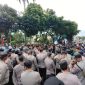 Potret aksi unjuk rasa di desan Istana Bogor. (Dok. Yogi Faisal/JPNN.com)