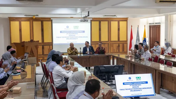 Musim Mas Kembali Beri Dukungan Kepada IPB University untuk Perbaikan Infrastruktur melalui Renovasi Ruang Publik