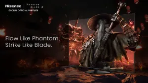 Hisense Berkolaborasi dengan "Phantom Blade Zero", Hadirkan Pengalaman Gim RGB Generasi Baru