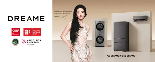 Liu Yifei Jadi "Global Brand Ambassador (Smart Large Home Appliances)", Dreame Catat Penjualan Impresif di Asia Tenggara