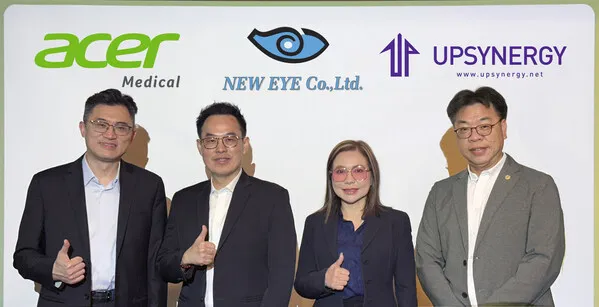 Acer Medical Perluas Jangkauan "AI Healthcare" di Thailand Melalui Kolaborasi "Smart Healthcare" Taiwan-Thailand Bersama New Eye Inc.