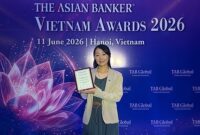 Kantor Cabang Cathay United Bank di Ho Chi Minh City Raih Penghargaan The Asian Banker atas Teknologi Pembiayaan Konsumen