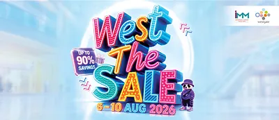 West The Sale Kembali Hadir, Sambut Libur Hari Nasional Singapura, Tawarkan Diskon hingga 90% di IMM dan Westgate