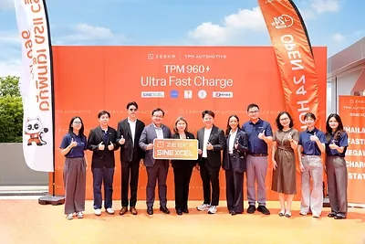 ZEEKR, TPM Automotive, dan SINEXCEL Resmikan Stasiun Pengisian Daya Megawatt Tercepat di Thailand