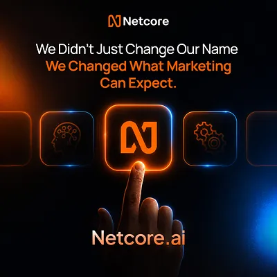 Netcore berganti nama menjadi Netcore.ai dan menjadi platform pemasaran berbasis AI agen pertama yang turut bertanggung jawab atas pertumbuhan pelanggan