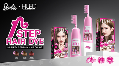 HUED Hair Professional × Barbie™ Hadirkan Koleksi Warna Rambut Edisi Terbatas “HUE in Pink” untuk Gaya Rambut yang Ekspresif