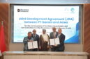 Acwa menandatangani perjanjian pengembangan bersama dengan PT GARAM untuk proyek integrasi desalinasi air laut dan garam industri dengan skala utilitas yang pertama di Indonesia