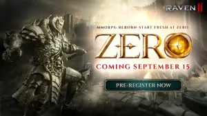 RAVEN2 BUKA PRAREGISTRASI UNTUK FRESH START SERVER "ZERO"
