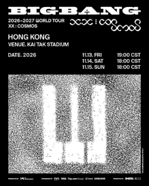 JADWAL “BIGBANG 2026-2027 WORLD TOUR ” di Hong Kong Resmi Diumumkan