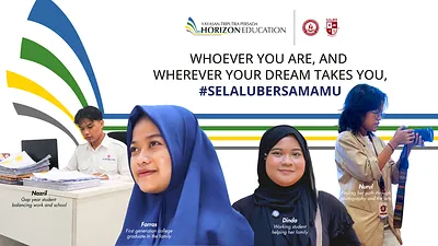 Bukan Soal Dari Mana Memulai, Mahasiswa Horizon Education Buktikan Setiap Mimpi Layak Diperjuangkan